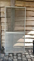 Gratis beige aluminium vliegendeur., Doe-het-zelf en Bouw, Deuren en Vliegenramen, Ophalen, Gebruikt, 80 tot 100 cm, Minder dan 200 cm