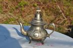 théière marocaine 2 tasses origine fes, Ophalen of Verzenden, Gebruikt