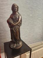 Groot antiek brons, zilver beeld  45cm hoog 6,400gr zwaar, Antiek en Kunst, Ophalen