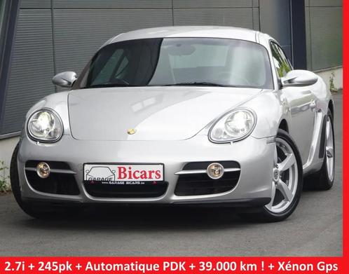 Porsche Cayman 2.7i PDK Automatic+ Xenon+ LEER + GPS+39 km, Auto's, Porsche, Bedrijf, Cayman, ABS, Adaptieve lichten, Airbags