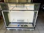 KWEEK KOOI - KLEINE VOLIERE, Dieren en Toebehoren, Vogels | Hokken en Kooien, Ophalen, Zo goed als nieuw, Aluminium, Broedkooi of Kweekkooi