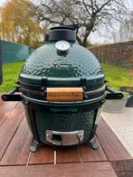 Big Green Egg Minimax in goede staat, Tuin en Terras, Houtskoolbarbecues, Ophalen, Zo goed als nieuw, Big green egg, Met accessoires