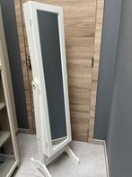 Armoire à bijoux sur pied avec miroir, Enlèvement ou Envoi, Utilisé