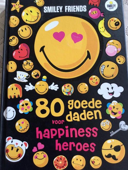 Lien De Ruyck - 80 goede daden voor happiness heroes, Boeken, Kinderboeken | Jeugd | onder 10 jaar, Gelezen, Ophalen of Verzenden