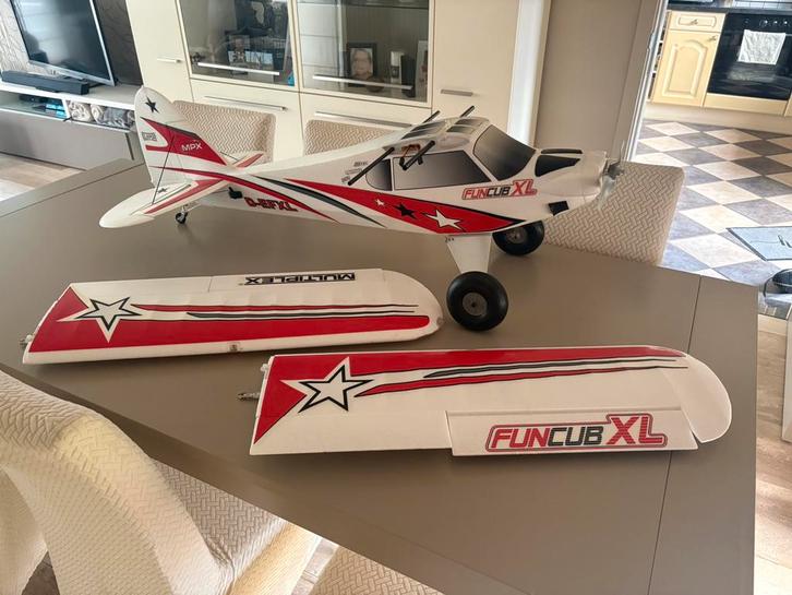 Multiplex FunCub XL, Hobby en Vrije tijd, Modelbouw | Radiografisch | Vliegtuigen, Gebruikt, Ophalen