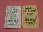 2 oude losse speelkaarten De Blieck - Golden Tiger (162), Enlèvement ou Envoi, Comme neuf, Carte(s) à jouer