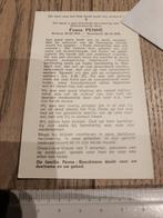 Bidprentje priester - Ninove - Bareldonk, Verzamelen, Bidprentjes en Rouwkaarten, Ophalen of Verzenden