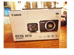 Canon Eos M10, Audio, Tv en Foto, Fotocamera's Digitaal, 18 Megapixel, Canon, Compact, Ophalen of Verzenden