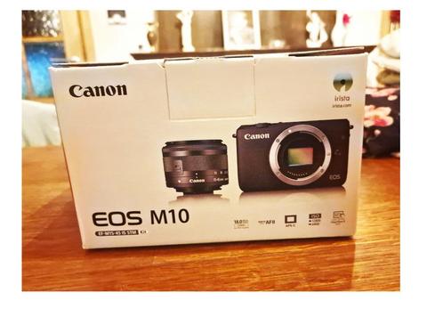 Canon Eos M10, Audio, Tv en Foto, Fotocamera's Digitaal, Zo goed als nieuw, Compact, Canon, 8 keer of meer, Ophalen of Verzenden