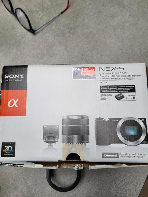 Sony nex-5 camera..vraagprijs 120euro, TV, Hi-fi & Vidéo, Appareils photo numériques, Reflex miroir, Sony, Enlèvement ou Envoi