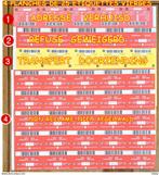 ZELDZAAM--- 4 vellen van 25 MAIL ANOMALY LABELS, Ophalen of Verzenden