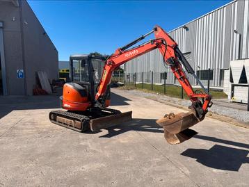 Mini pelle Kubota U35, Enlèvement, Grue