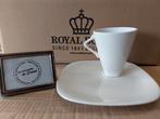 Tasses à thé + sous-tasses Ivory Expo 58 Royal Boch, Maison & Meubles, Cuisine | Vaisselle, Enlèvement ou Envoi, Neuf