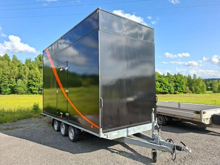 remorque HAPERT - fourgon, Autos : Divers, Remorques, Utilisé, Enlèvement