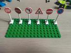 Lego lot vintage verkeersborden, Ophalen of Verzenden, Gebruikt, Lego