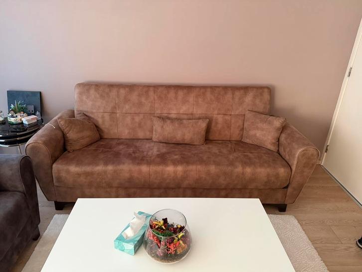 Woonkamermeubels te koop – complete set, Maison & Meubles, Canapés | Coins salons complets, Comme neuf, Enlèvement