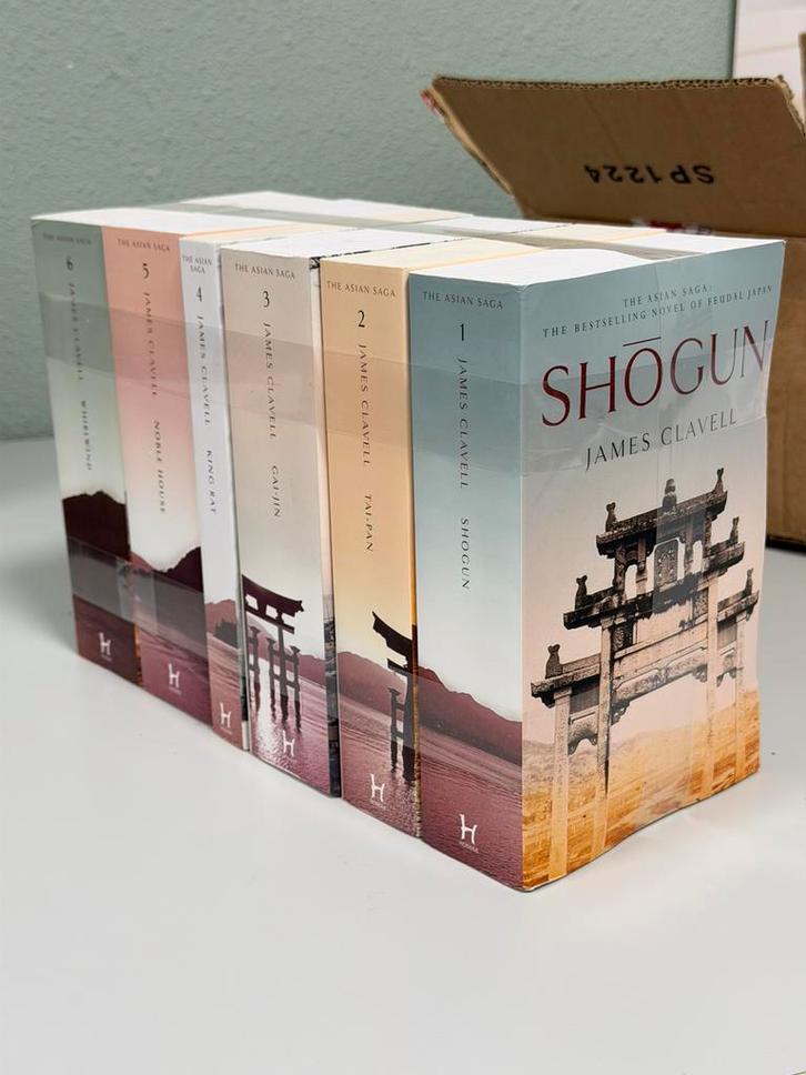 The Novels of Asian Saga 6 Boeken Collection James Clavell, Boeken, Romans, Nieuw, Europa overig, Ophalen of Verzenden