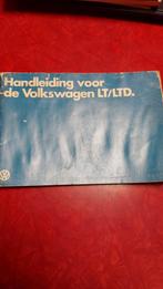 Handleiding VW Lt/ltd  uitgave 1979, Autos : Divers, Modes d'emploi & Notices d'utilisation, Enlèvement ou Envoi