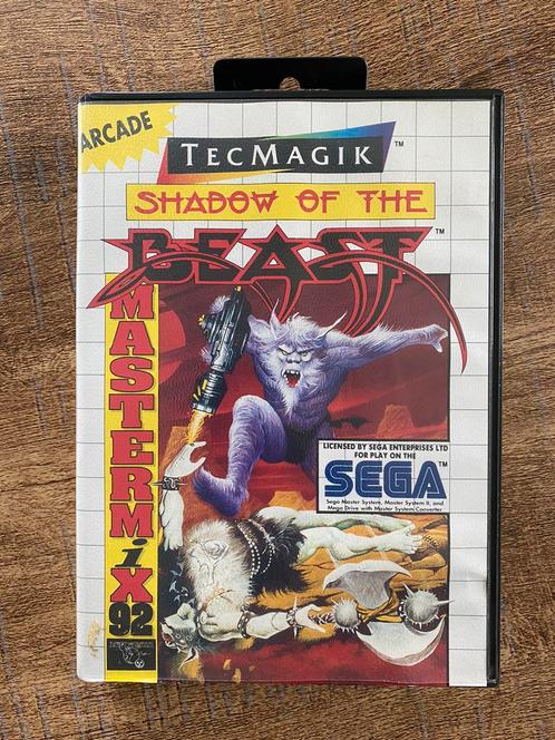 Shadow of the Beast sur sega master system, Consoles de jeu & Jeux vidéo, Jeux | Sega, Comme neuf, Master System