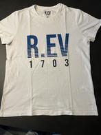 R.EV witte Tshirt maat M. Zeer goede staat., Maat 48/50 (M), Wit, R.EV, Ophalen of Verzenden