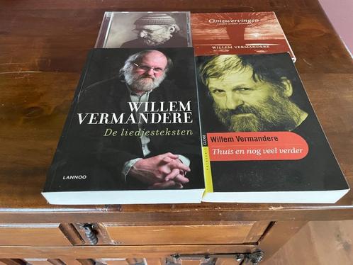 Willem Vermandere-pakket(2 boeken + 2 CD's), Cd's en Dvd's, Cd's | Nederlandstalig, Gebruikt, Ophalen of Verzenden