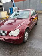 Mercedes-Benz C180 essence avec feuille rose, Auto's, Mercedes-Benz, Beige, 4 cilinders, 95 kW, 5 deurs