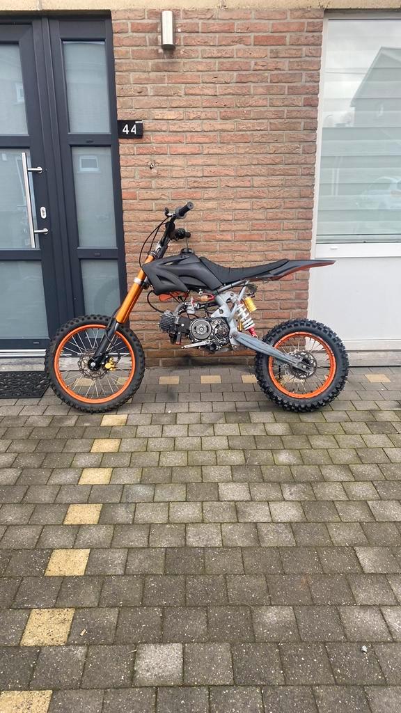 Crosser 125cc 4t, Fietsen en Brommers, Minibikes, Midibikes en Pitbikes, Gebruikt, Pitbike, Ophalen