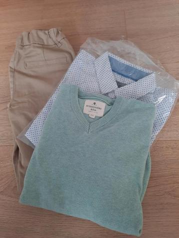 Ensemble de vêtements de fête de communion taille 128, Enlèvement, Neuf, Pantalon