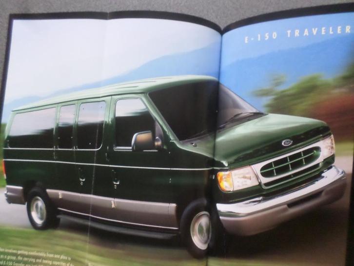 Ford E Series 2001 Brochure, Boeken, Auto's | Folders en Tijdschriften, Ford, Ophalen of Verzenden