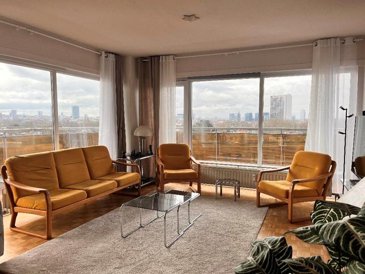 Salon scandinave contemporain DYRLUND, Maison & Meubles, Canapés | Salons, Utilisé, Banc droit, Trois personnes, 150 à 200 cm