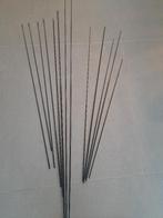 setje van 13 vaste topends / vaste sprieten, Watersport en Boten, Hengelsport | Witvissen, Ophalen, Zo goed als nieuw, Vaste hengel