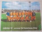 Voetbalposter NEDERLAND jaren 70, Ophalen of Verzenden, Zo goed als nieuw, Poster, Plaatje of Sticker