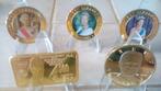 Prachtige collectie van 39 medailles: Trump, Queen, Queen, E, Ophalen, Overige materialen