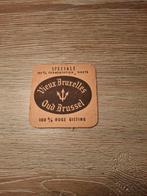 Oud bierviltje/sous bock oud brussel, Verzamelen, Ophalen of Verzenden