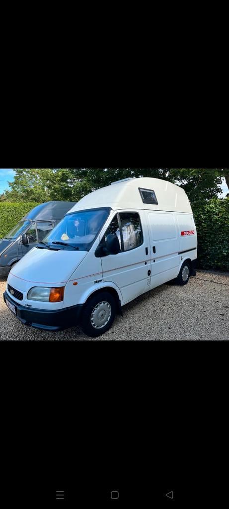 Ford Transit 1998 2.5D, Caravans en Kamperen, Mobilhomes, Particulier, tot en met 2, Buscamper of Camperbus, Ford, Diesel, Ophalen