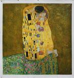 Schitterend schilderij van Klimt: De kus, handgeschilderd, Antiek en Kunst, Kunst | Schilderijen | Klassiek, Verzenden