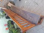 houten antieke zitbank L 200cm,H 102cm en D 35 cm, Antiek en Kunst, Ophalen