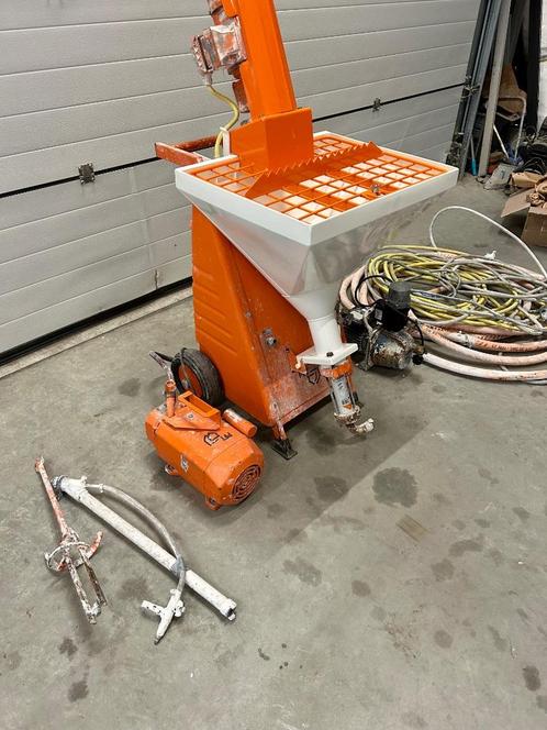 Pft ritmo M pleistermachine gipsspuitmachine, Zakelijke goederen, Machines en Bouw | Pompen en Compressoren, Ophalen