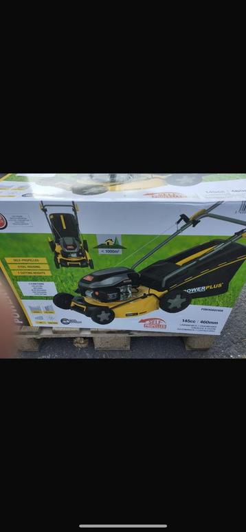 TONDEUSE À GAZON thermique powerplus 145cc | 460mm neuve, Enlèvement, Neuf