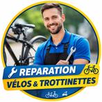 •	 Réparation vélos & trottinettes électriques – Bruxelles, Vélos & Vélomoteurs, Enlèvement ou Envoi