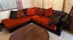 Canapé d’angle modulable rouge et noir, Maison & Meubles, Canapés | Salons, 100 à 125 cm, 250 à 300 cm, Banc d'angle, Quatre personnes ou plus