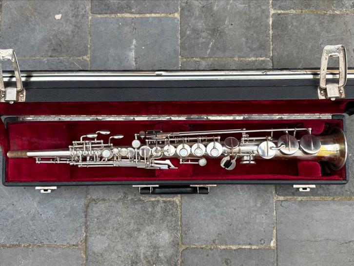 Saxophone Soprano Selmer Mark VI (1972) – Argenté, Restauré, Muziek en Instrumenten, Instrumenten | Toebehoren, Zo goed als nieuw