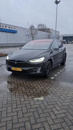 Tesla  model x | autopilot | 7 zetels | free supercharge, Auto's, Automaat, Model X, Zwart, Leder