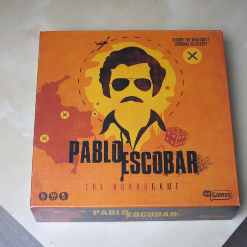 Pablo Escobar bordspel, Hobby en Vrije tijd, Gezelschapsspellen | Bordspellen, Zo goed als nieuw, Ophalen of Verzenden