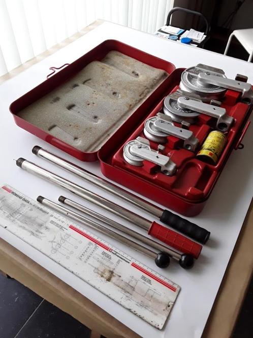 Rothenberger buizen plooiset H+W in koffer prima staat, Doe-het-zelf en Bouw, Gereedschap | Overige machines, Zo goed als nieuw