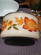 Vintage koekenpan met bloempot, Ophalen of Verzenden, Zo goed als nieuw, Overige materialen, Overige typen