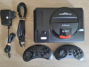 Sega Mega Drive 16-Bit + 85 games in nieuwstaat  beschikbaar voor biedingen
