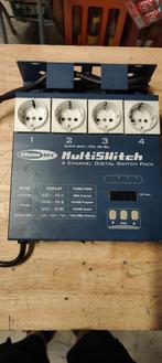 showtec multiswitch 4, Ophalen of Verzenden, Gebruikt, Overige typen, Geluidgestuurd