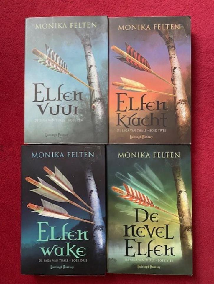 MONICA FELTEN DE SAGA VAN THALE DE COMPLETE SERIE IN GOEDE S, Boeken, Fantasy, Ophalen of Verzenden