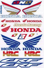 Stickersheet stickerset stickervel stickers Honda CRF, Motoren, Accessoires | Stickers